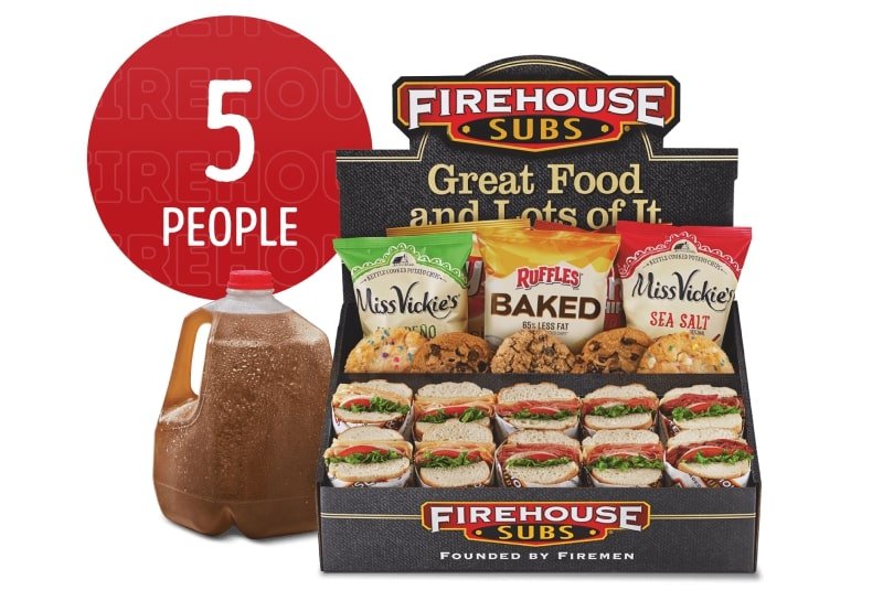 Firehouse Standard Half Platter Subs & Snacks