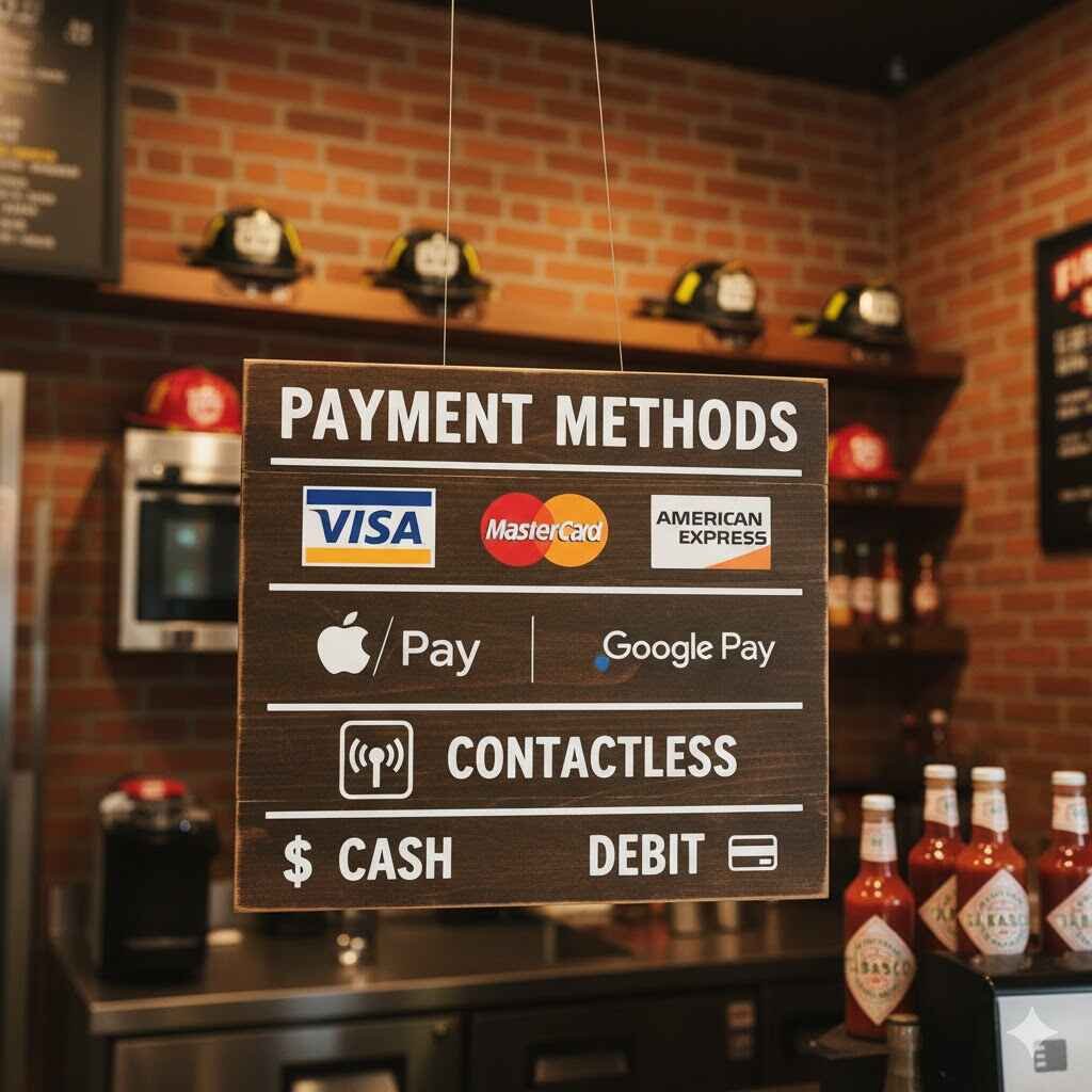 Firehouse Subs Payment Methods