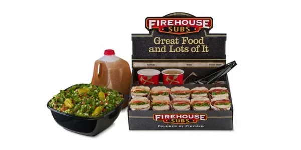 Deluxe Half Platter – Subs & Salad